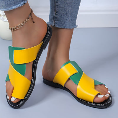 SummerEase™ – Stilvolle Damen Sandalen aus weichem Kunstleder