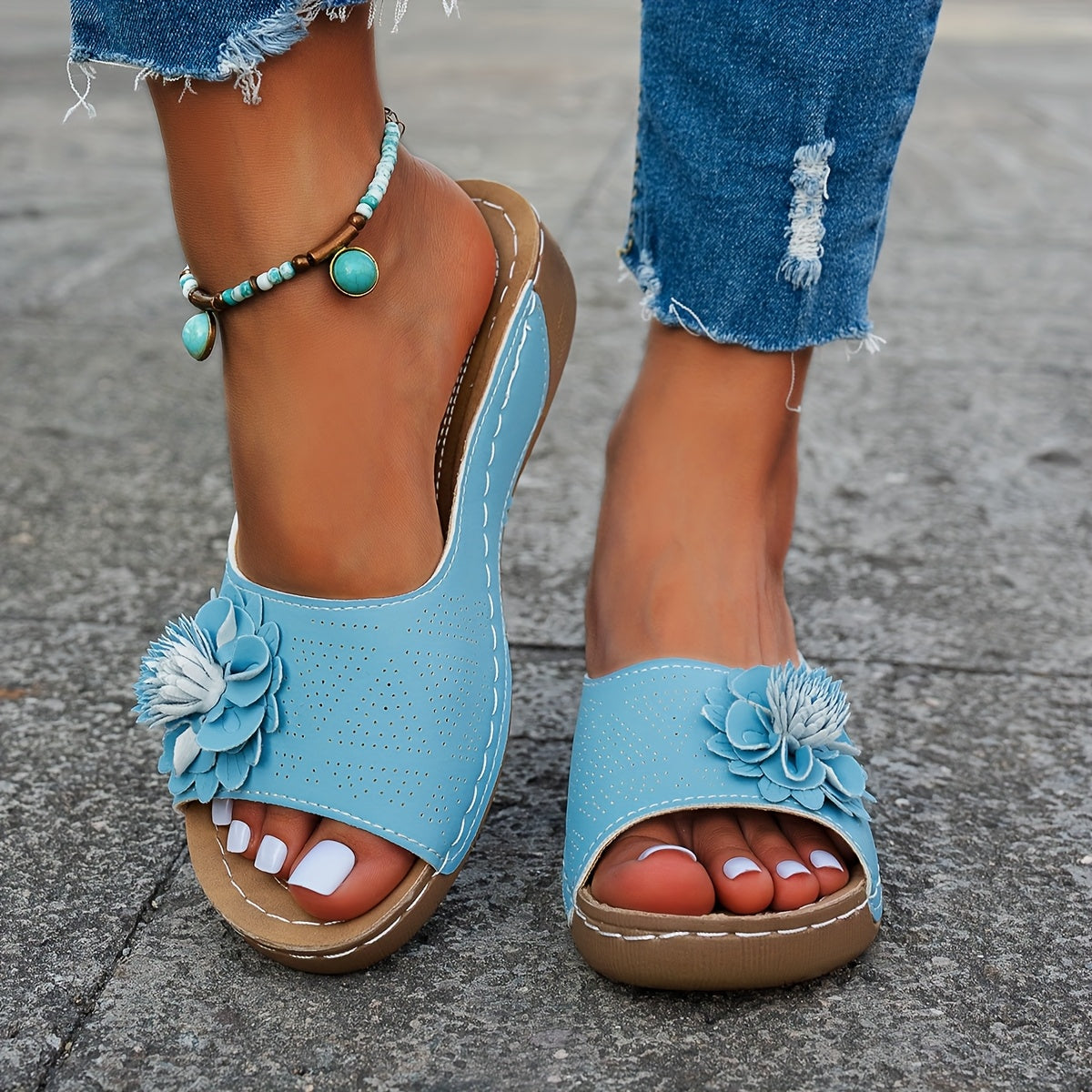 VegaSlide™ – Bequeme Damen Slide-Sandalen mit orthopädischem Komfort