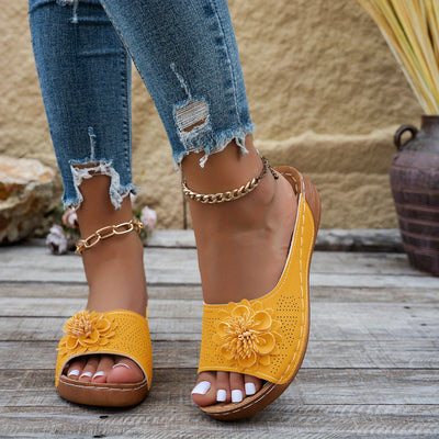 VegaSlide™ – Bequeme Damen Slide-Sandalen mit orthopädischem Komfort