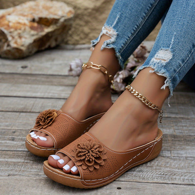 VegaSlide™ – Bequeme Damen Slide-Sandalen mit orthopädischem Komfort
