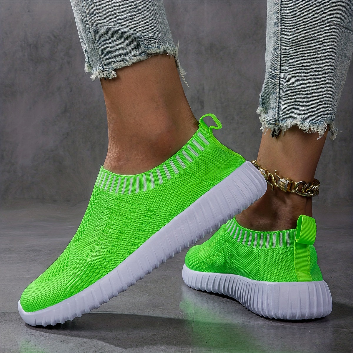 VitaFlex™ – Bequeme Slip-On Damen Sneaker mit Atmungsaktivem Design