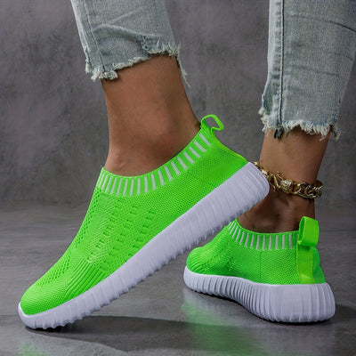 VitaFlex™ – Bequeme Slip-On Damen Sneaker mit Atmungsaktivem Design
