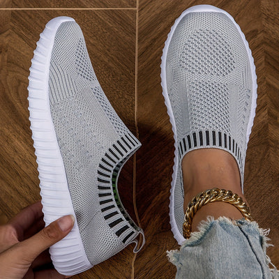 VitaFlex™ – Bequeme Slip-On Damen Sneaker mit Atmungsaktivem Design