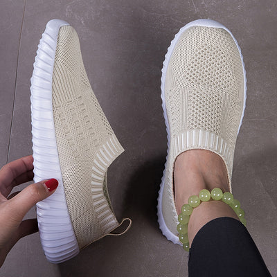 VitaFlex™ – Bequeme Slip-On Damen Sneaker mit Atmungsaktivem Design