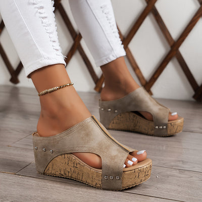 VitaLift™ – Elegante Damen Plateau Keilsandalen