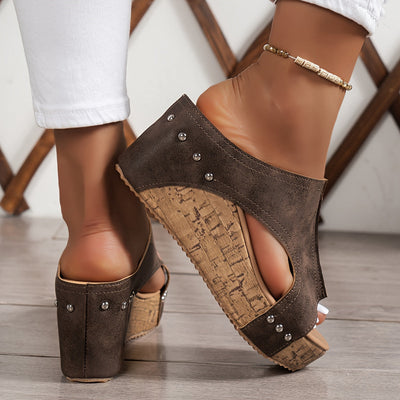VitaLift™ – Elegante Damen Plateau Keilsandalen