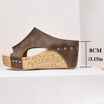 VitaLift™ – Elegante Damen Plateau Keilsandalen