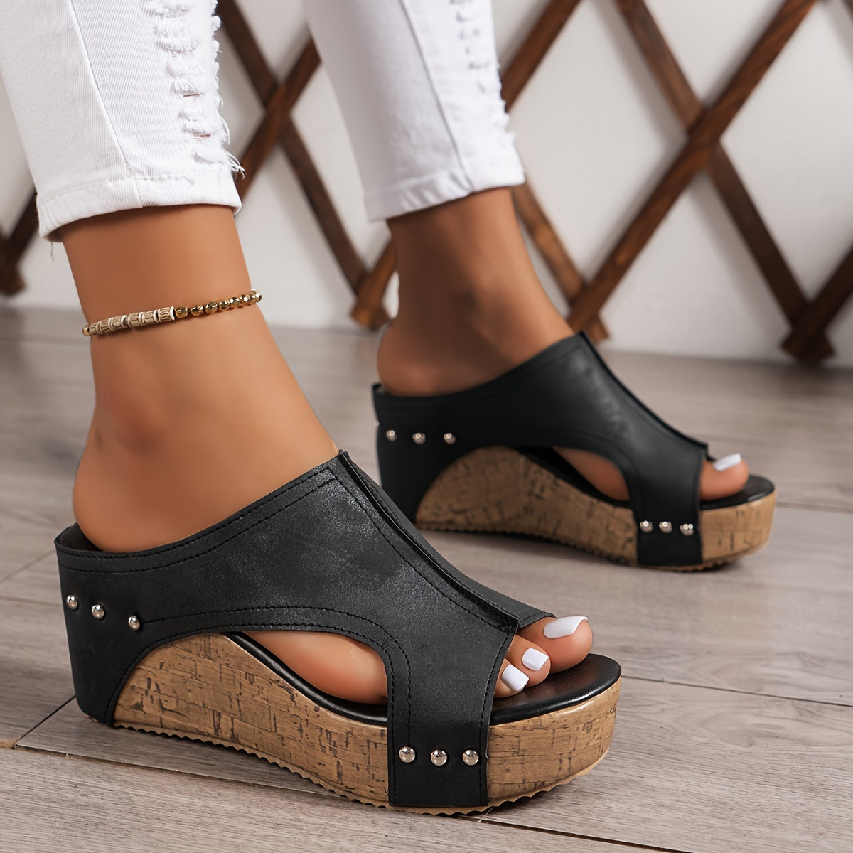 VitaLift™ – Elegante Damen Plateau Keilsandalen