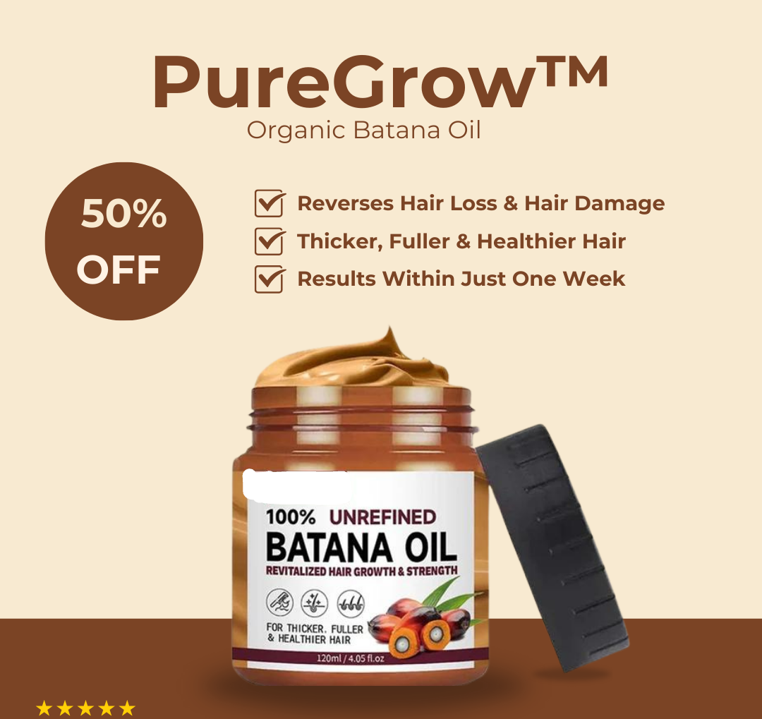 1+1 GRATIS | PureGrow™ Organic Batana Oil