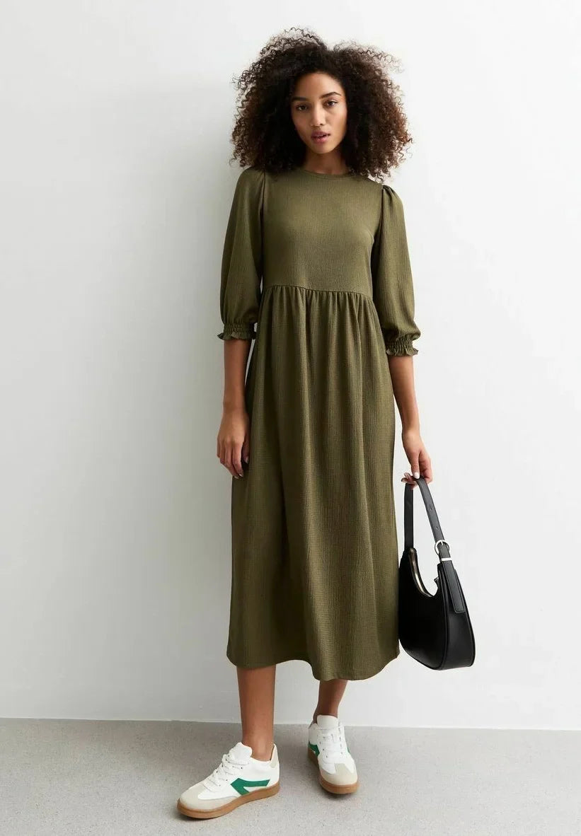 AGNES - Maxikleid - khaki
