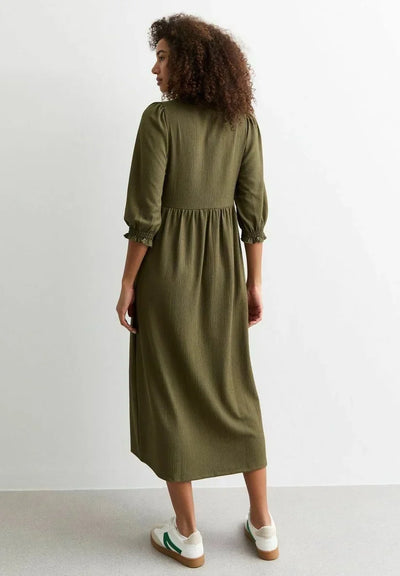AGNES - Maxikleid - khaki