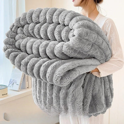 50% RABATT | FluffyWrap™ | Kuschelige Bettlakenabdeckung Plüschdecke