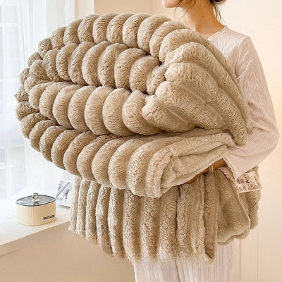50% RABATT | FluffyWrap™ | Kuschelige Bettlakenabdeckung Plüschdecke