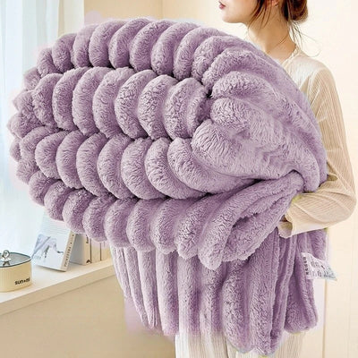 50% RABATT | FluffyWrap™ | Kuschelige Bettlakenabdeckung Plüschdecke