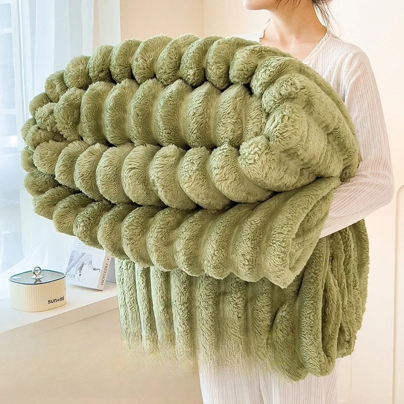 50% RABATT | FluffyWrap™ | Kuschelige Bettlakenabdeckung Plüschdecke