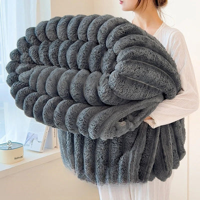 50% RABATT | FluffyWrap™ | Kuschelige Bettlakenabdeckung Plüschdecke