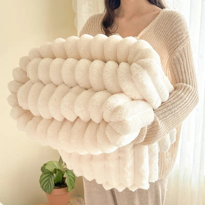 50% RABATT | FluffyWrap™ | Kuschelige Bettlakenabdeckung Plüschdecke