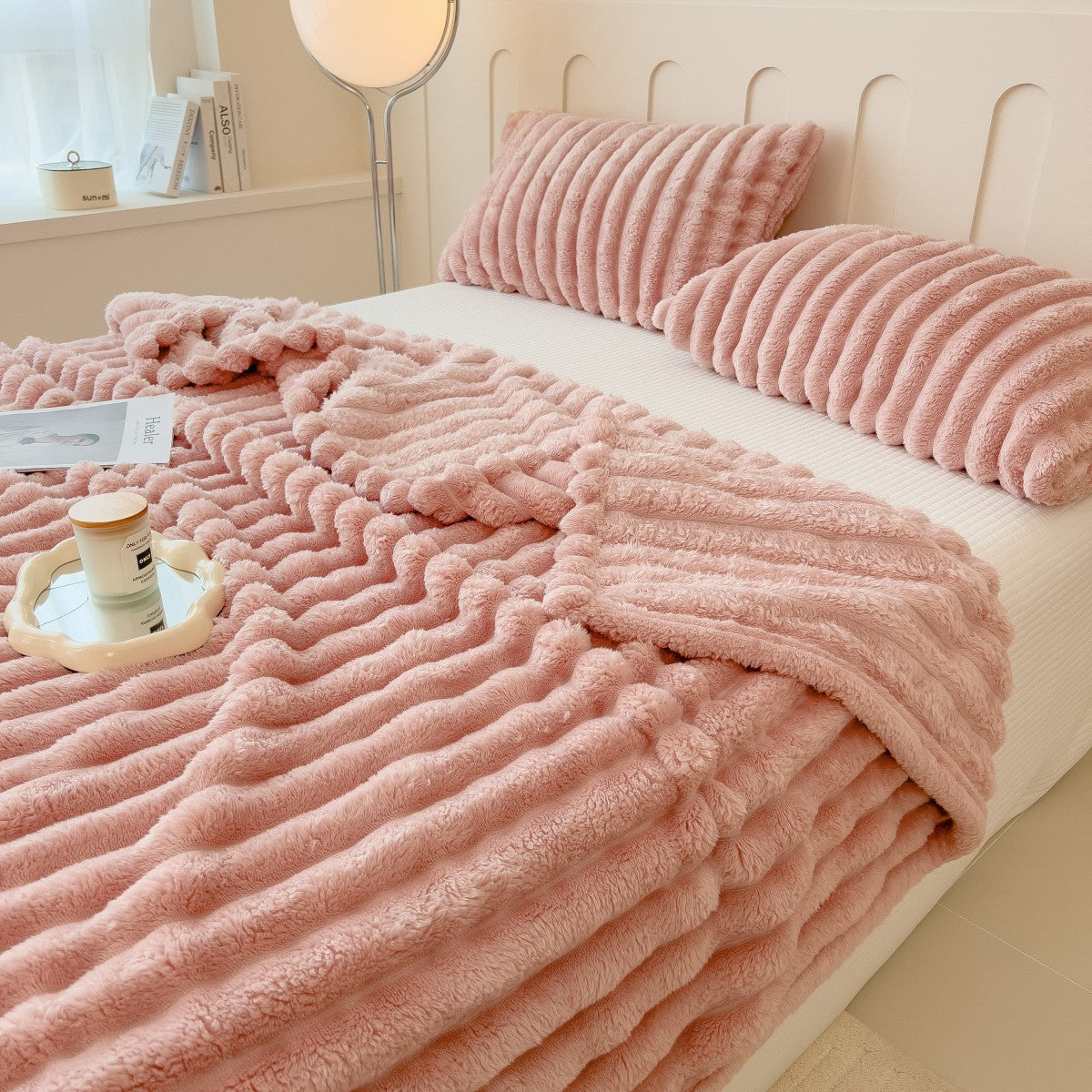 50% RABATT | FluffyWrap™ | Kuschelige Bettlakenabdeckung Plüschdecke